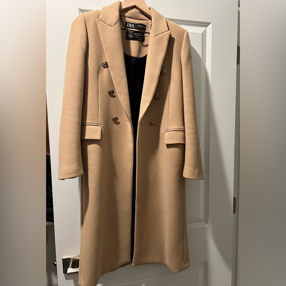 ZARA TAILORED WOOL COAT